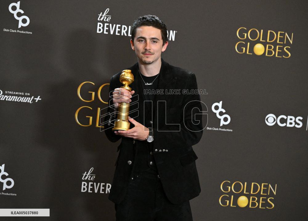 83rd Annual Golden Globes - Press Room