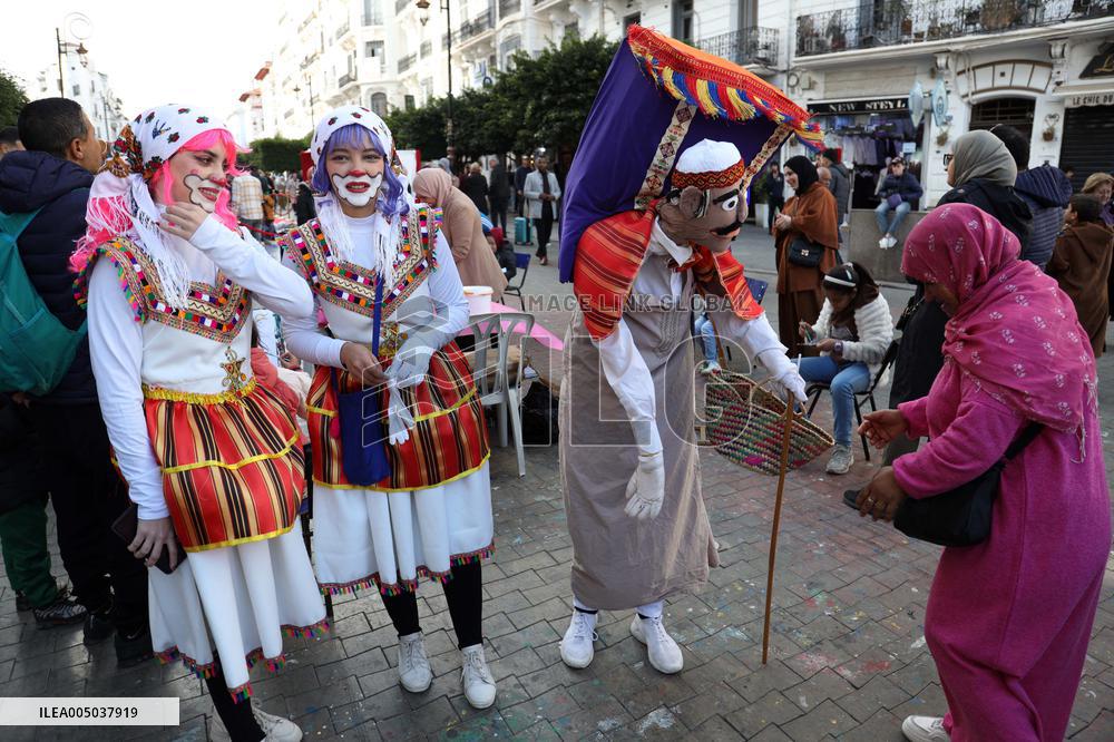 New Year Celebration Preparations in Blida - Algeria