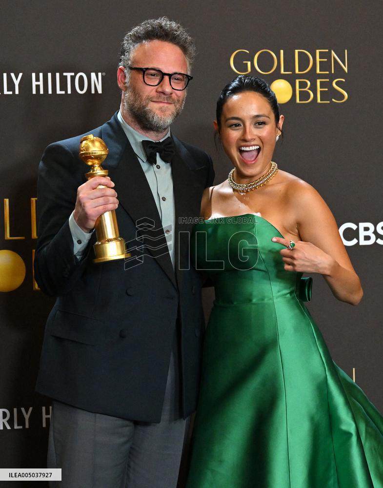 83rd Annual Golden Globes - Press Room