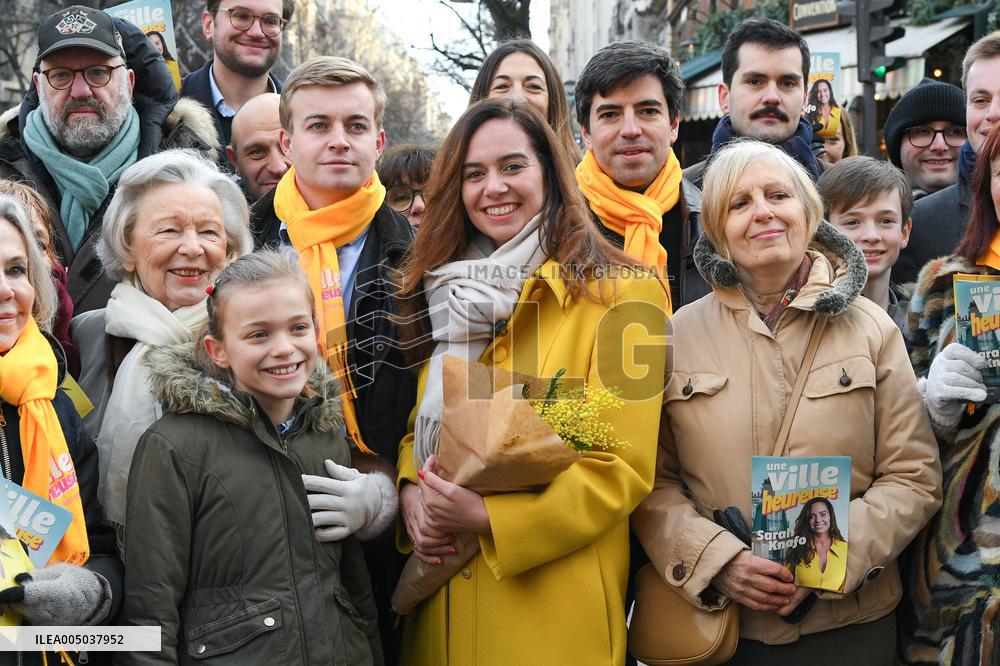 Sarah Knafo Campaign - Paris