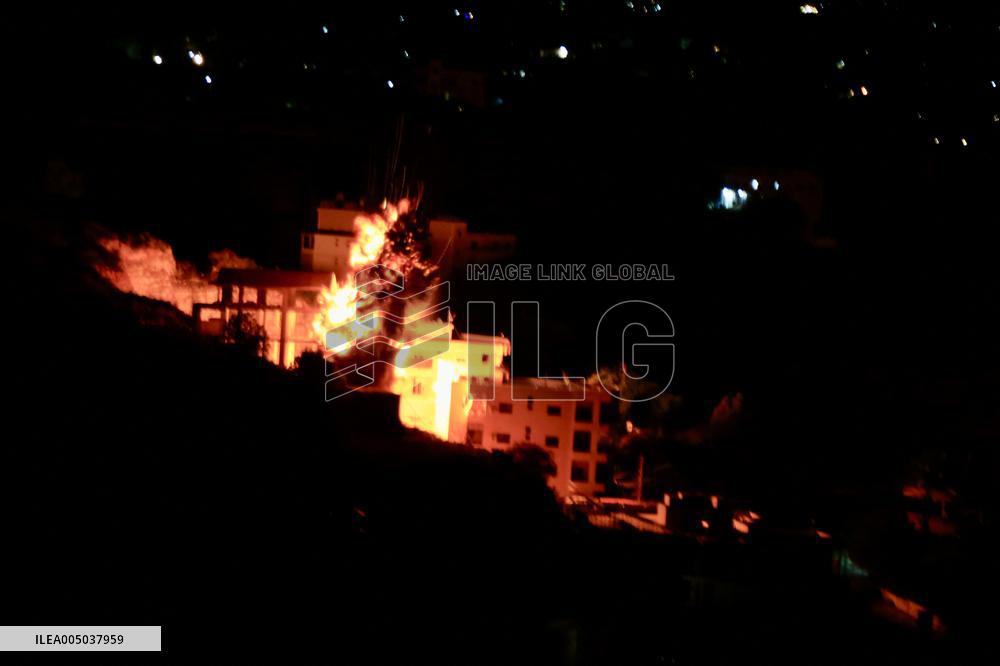 Israeli Airstrike in Lebanon