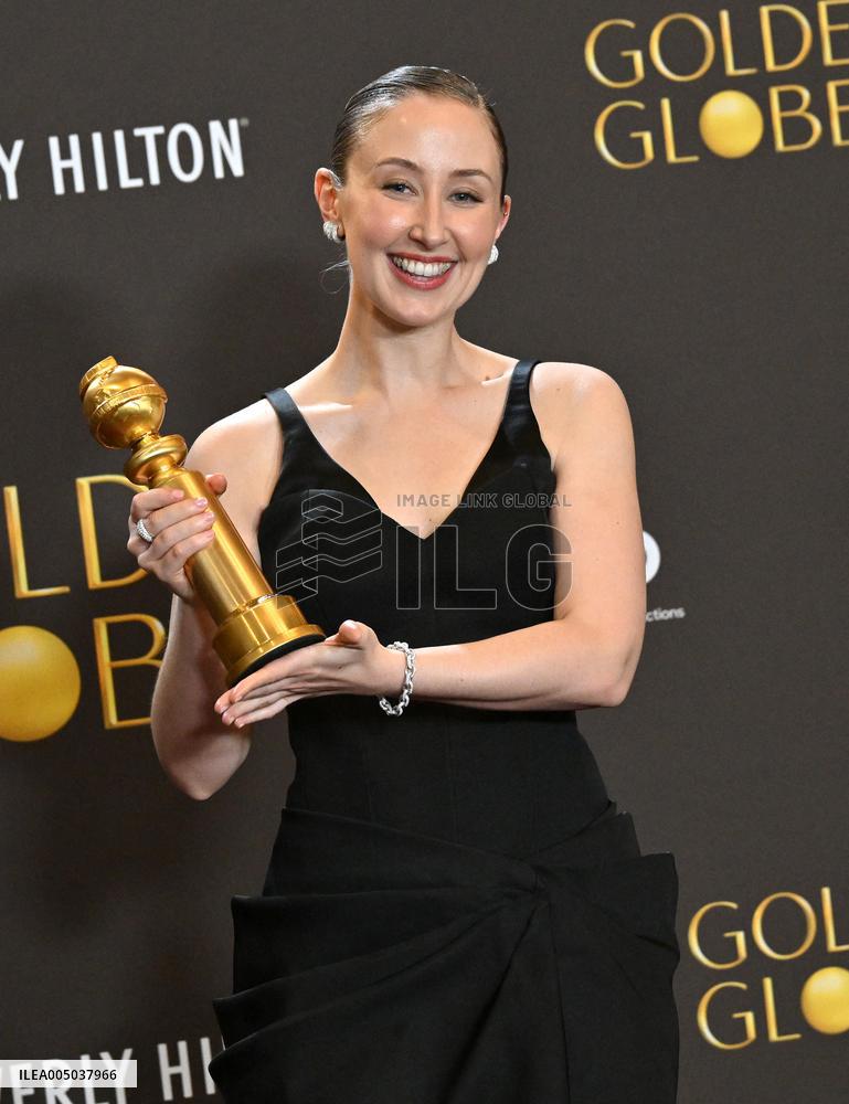 83rd Annual Golden Globes - Press Room