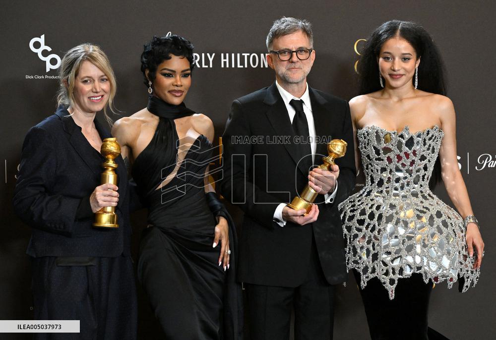 83rd Annual Golden Globes - Press Room