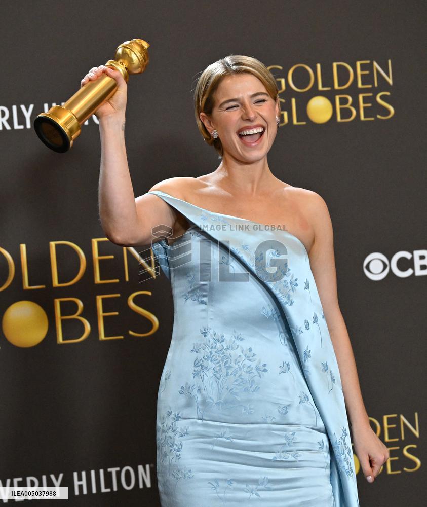 83rd Annual Golden Globes - Press Room