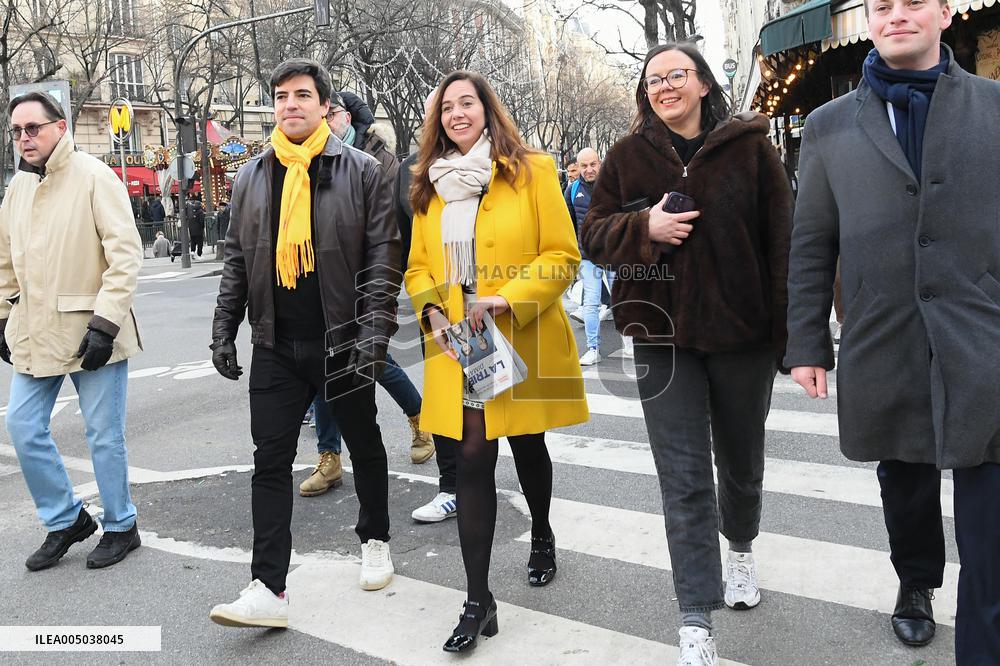 Sarah Knafo Campaign - Paris