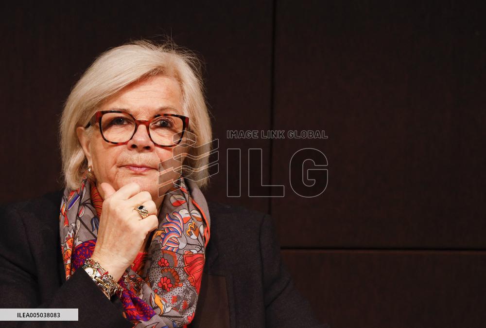 Catherine Vautrin At National Service Recruitment Campaign Launch - Paris