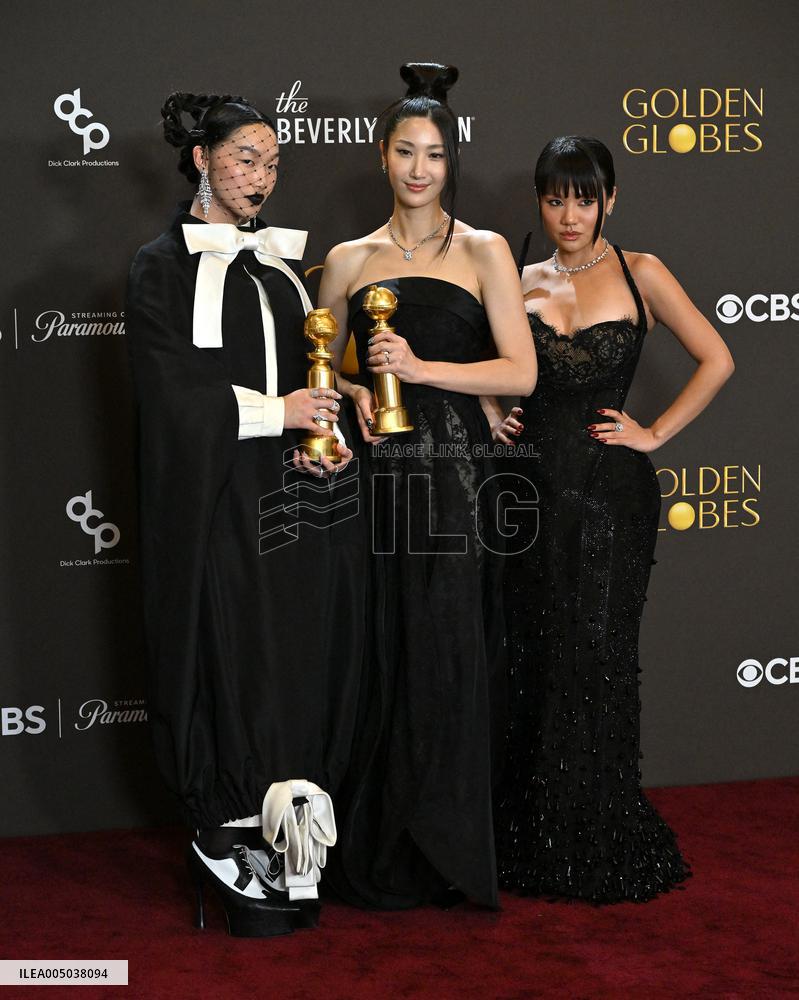 83rd Annual Golden Globes - Press Room