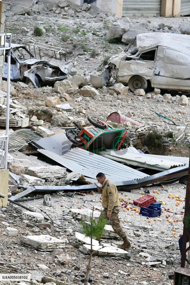 Israeli Airstrike in Lebanon