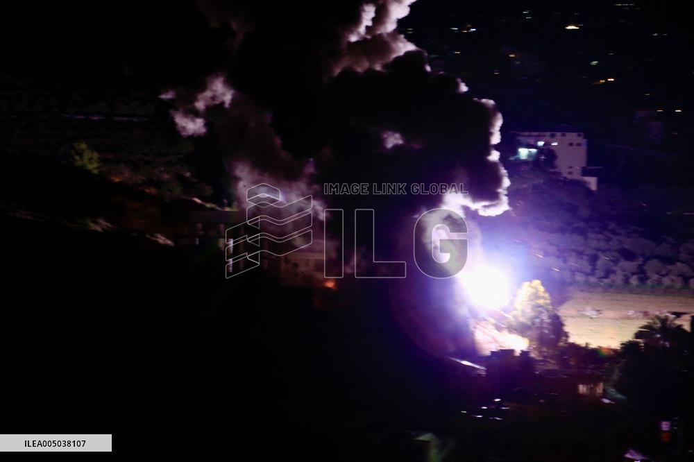 Israeli Airstrike in Lebanon