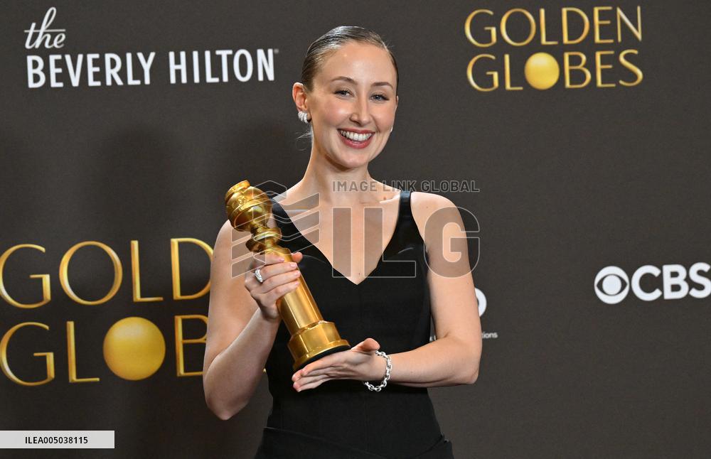 83rd Annual Golden Globes - Press Room