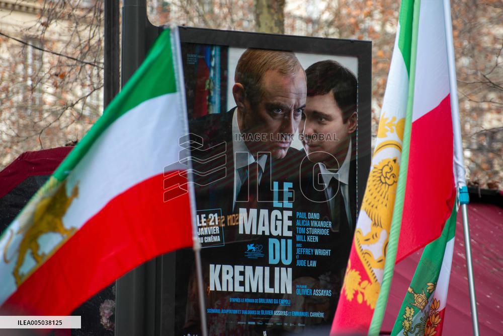 Rally in Support of The Protest in Iran - Paris