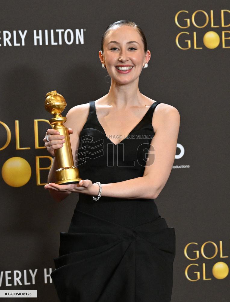 83rd Annual Golden Globes - Press Room