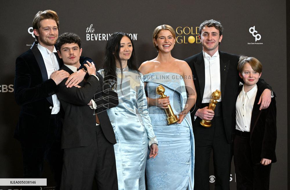 83rd Annual Golden Globes - Press Room