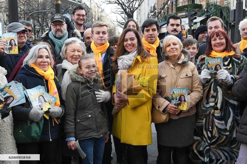 Sarah Knafo Campaign - Paris