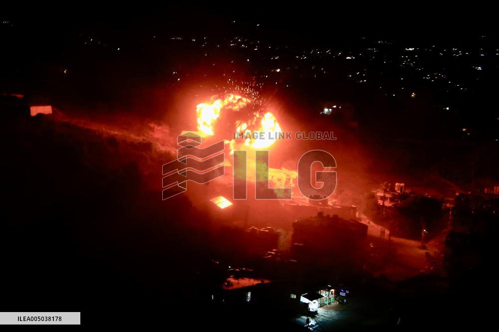 Israeli Airstrike in Lebanon