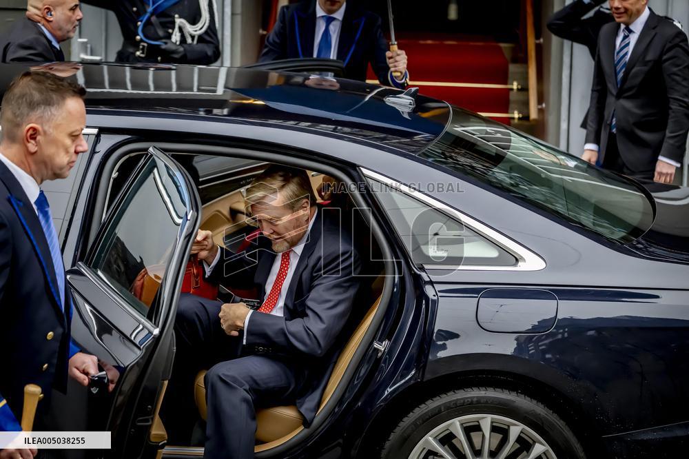 New Year's Reception For King and Queen - Amsterdam