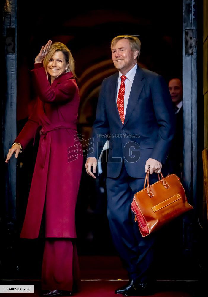 New Year's Reception For King and Queen - Amsterdam