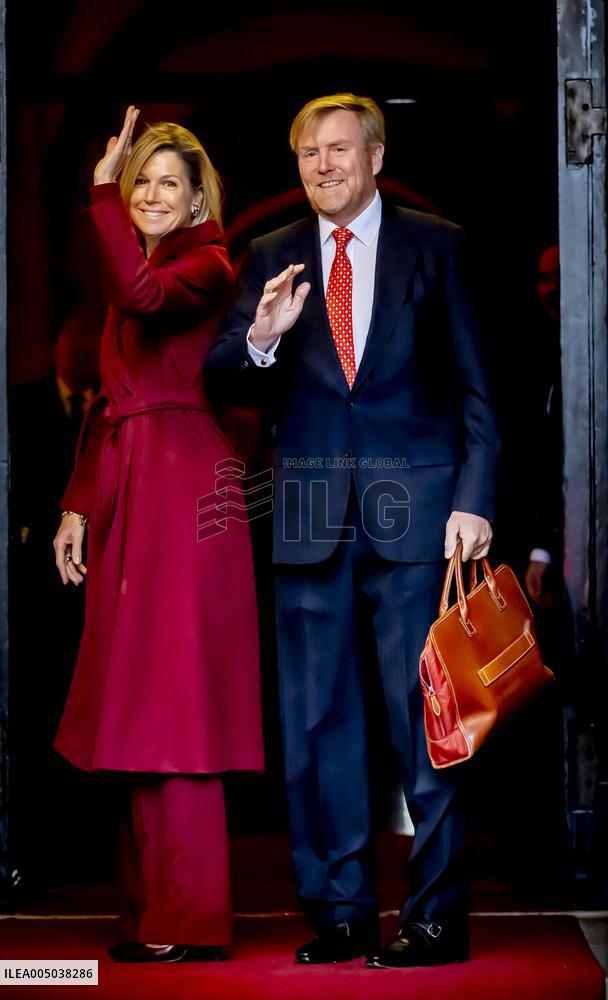 New Year's Reception For King and Queen - Amsterdam