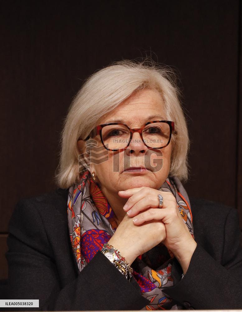 Catherine Vautrin At National Service Recruitment Campaign Launch - Paris