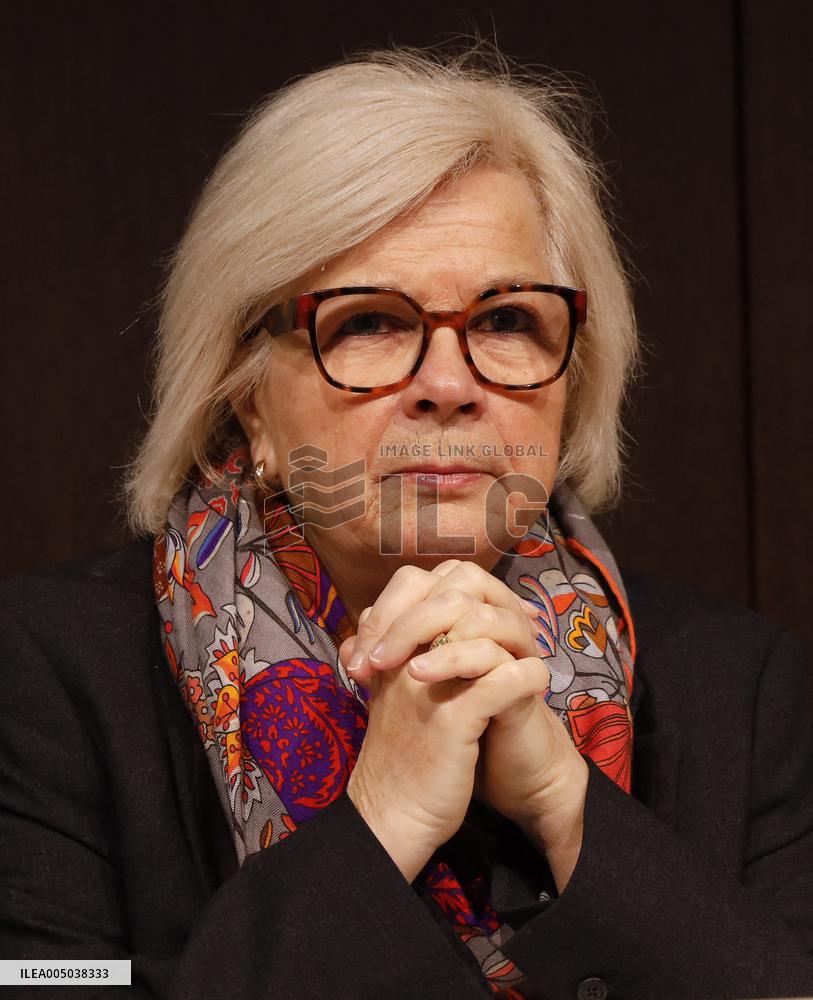 Catherine Vautrin At National Service Recruitment Campaign Launch - Paris