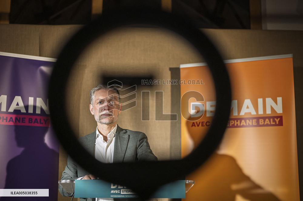 Lille (59) : le candidat ecologiste Stephane Baly (08/01/2026)