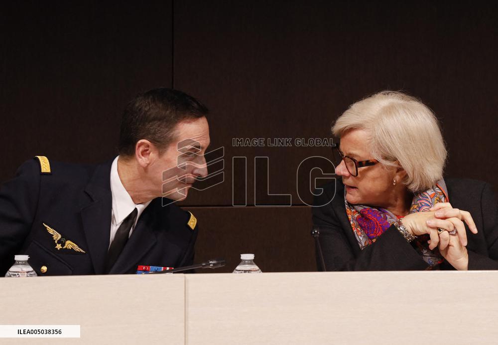 Catherine Vautrin At National Service Recruitment Campaign Launch - Paris