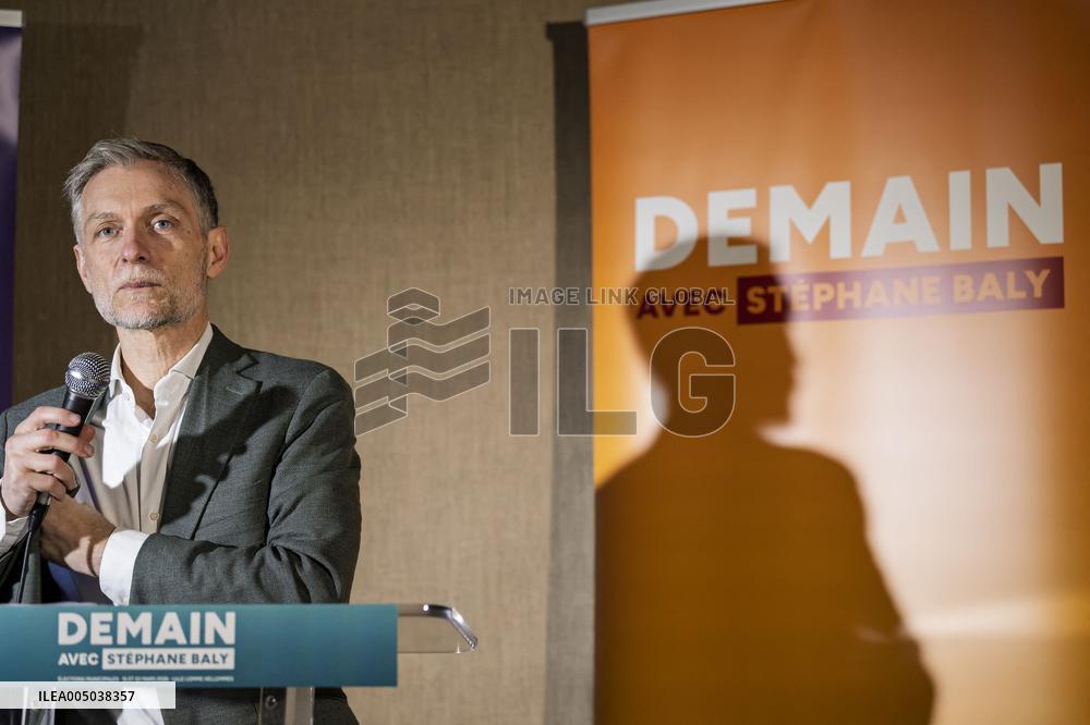 Lille (59) : le candidat ecologiste Stephane Baly (08/01/2026)