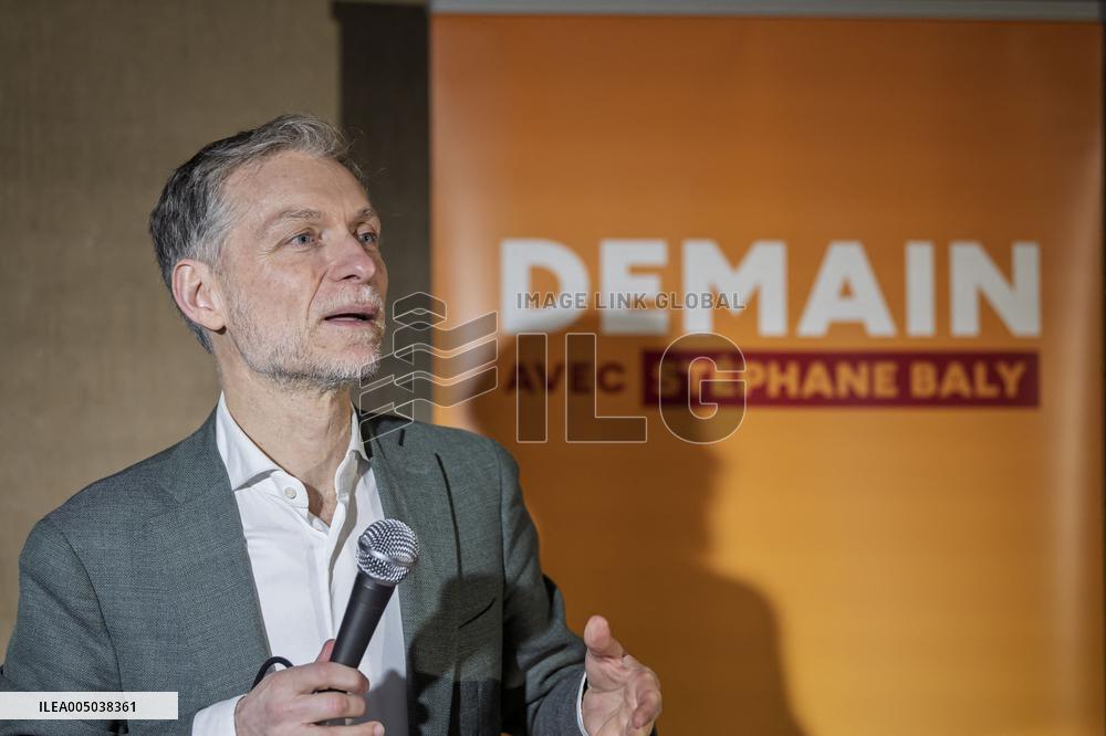 Lille (59) : le candidat ecologiste Stephane Baly (08/01/2026)