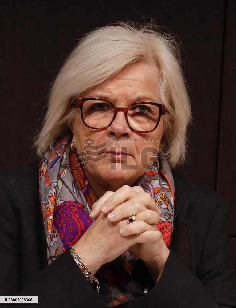 Catherine Vautrin At National Service Recruitment Campaign Launch - Paris