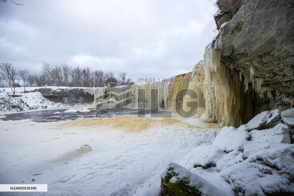The JÃ¤gala Waterfall