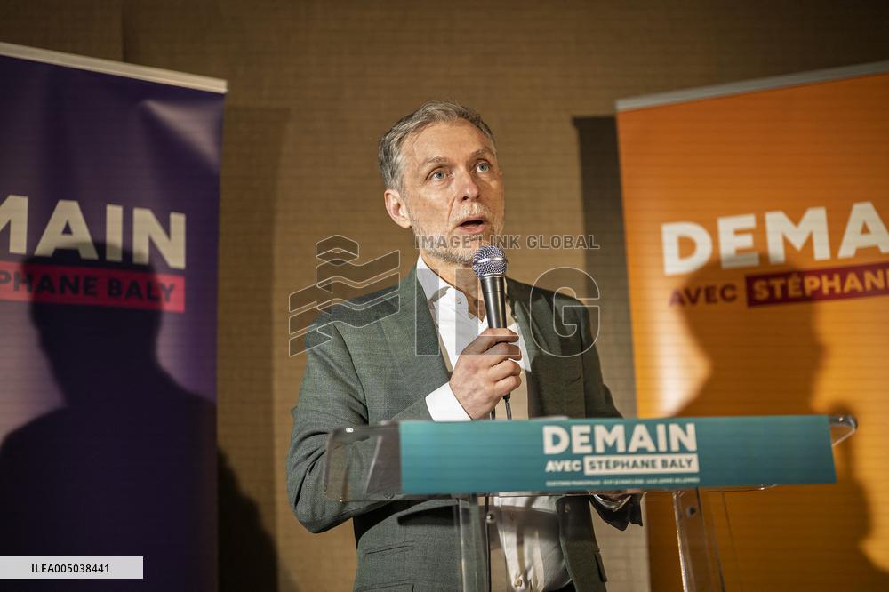 Lille (59) : le candidat ecologiste Stephane Baly (08/01/2026)