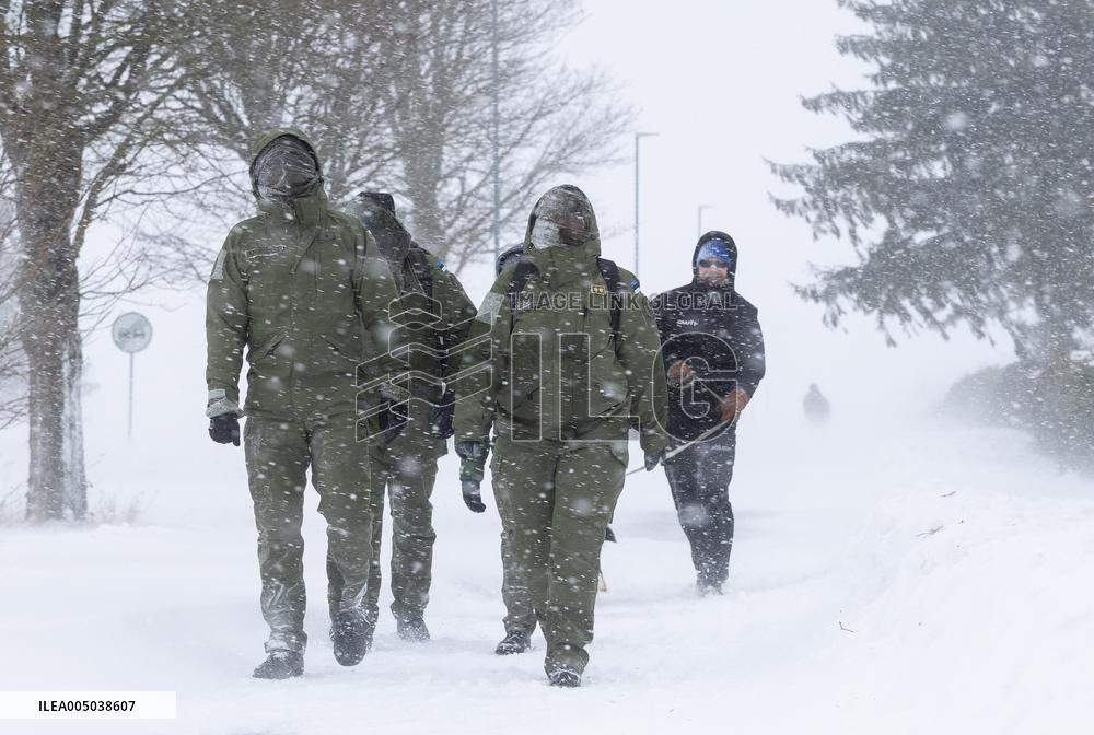 The peoples hike of EDL Viru District