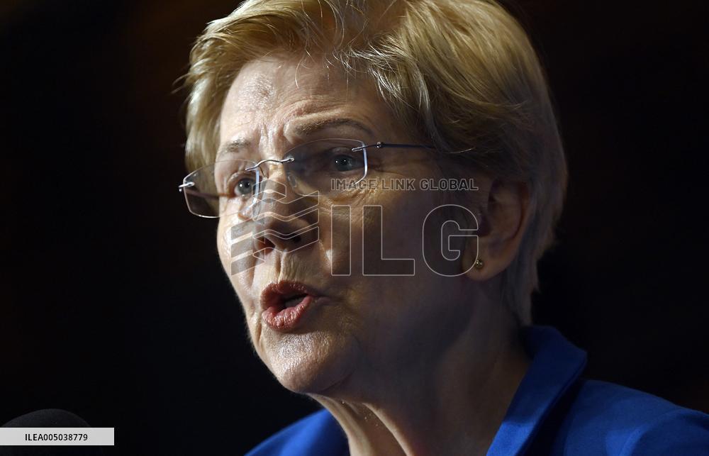 Senator Elizabeth Warren delivers speech on future of Democrats