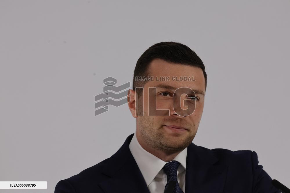 Rassemblement National New Year Wishes to the Press - Paris