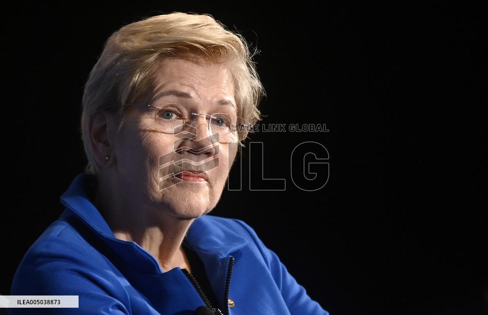 Senator Elizabeth Warren delivers speech on future of Democrats