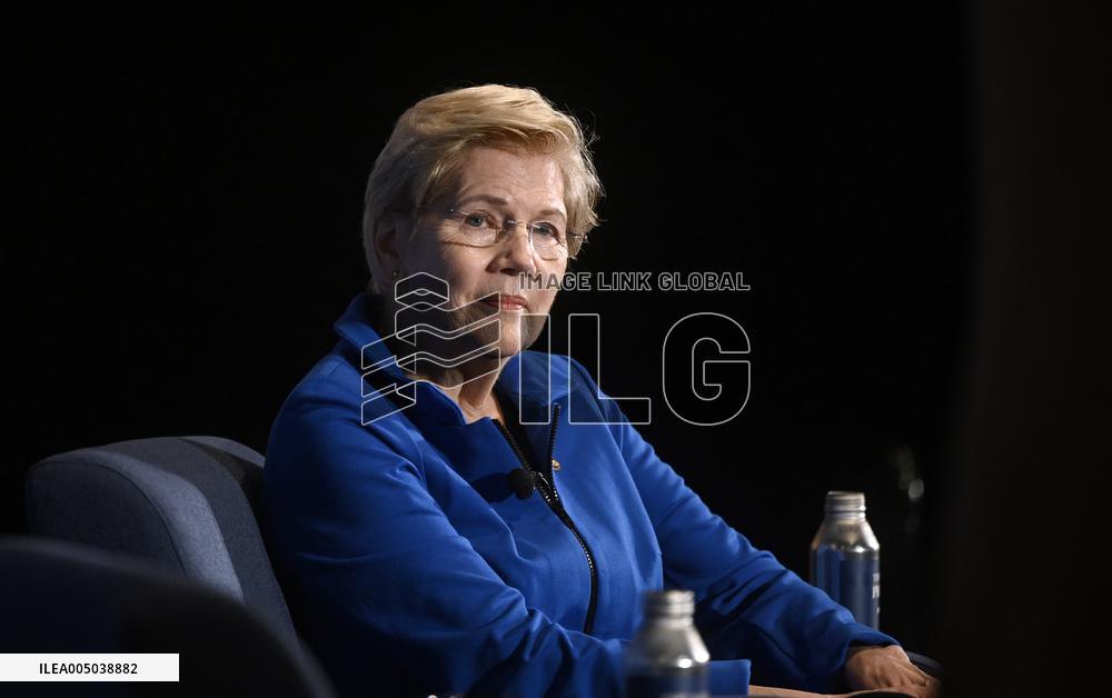 Senator Elizabeth Warren delivers speech on future of Democrats