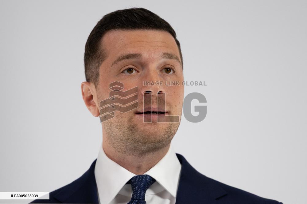 Rassemblement National New Year Wishes to the Press - Paris