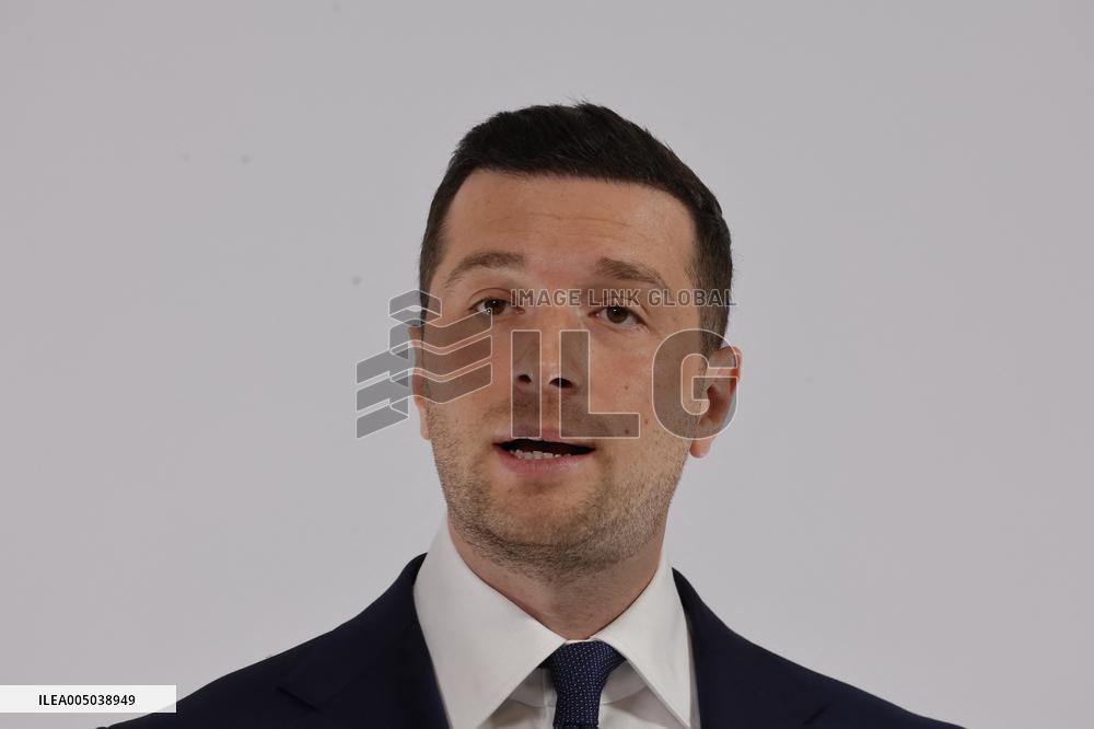 Rassemblement National New Year Wishes to the Press - Paris