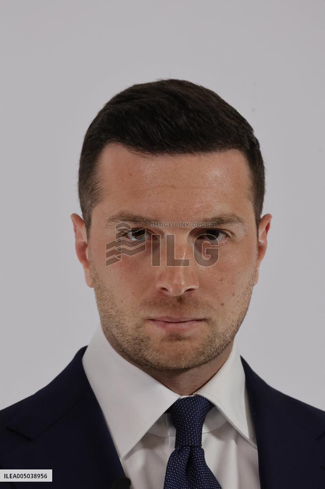 Rassemblement National New Year Wishes to the Press - Paris