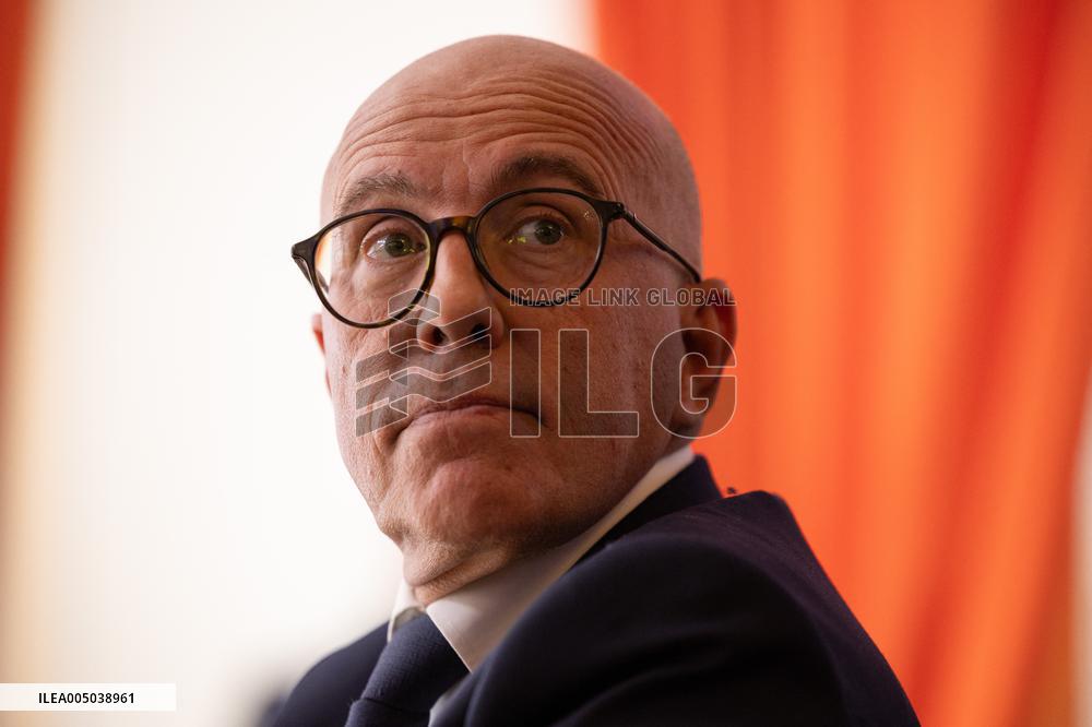 Rassemblement National New Year Wishes to the Press - Paris