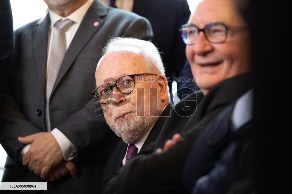 Rassemblement National New Year Wishes to the Press - Paris