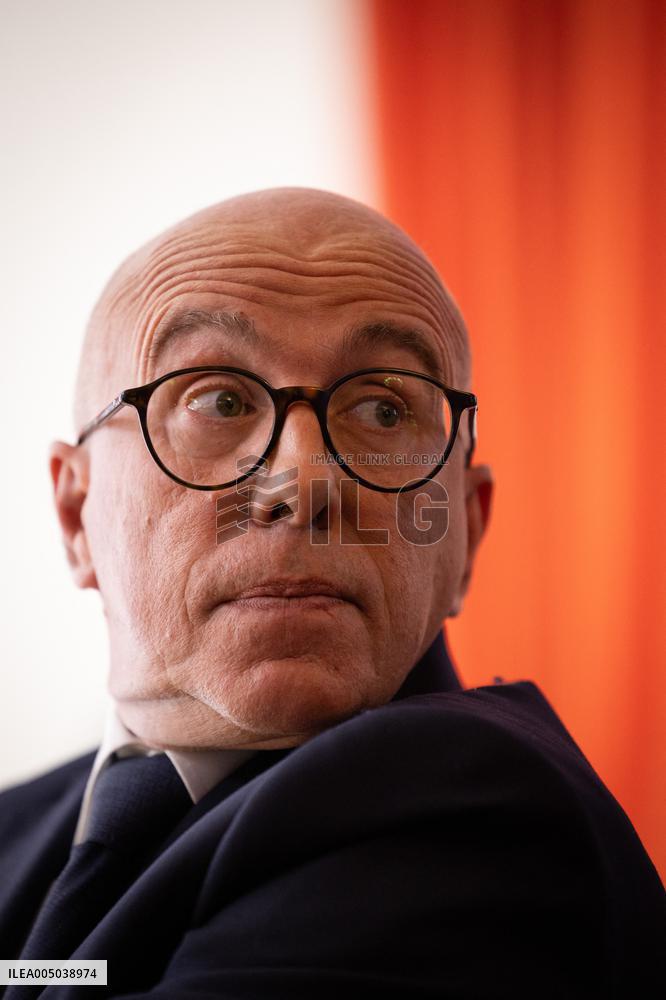 Rassemblement National New Year Wishes to the Press - Paris