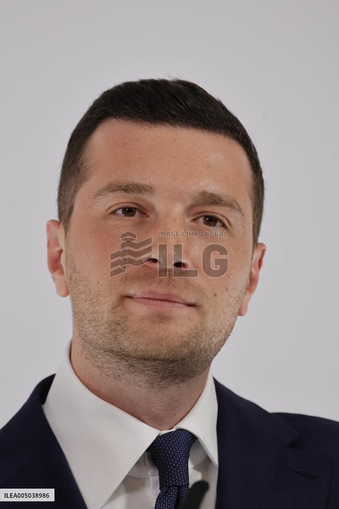 Rassemblement National New Year Wishes to the Press - Paris