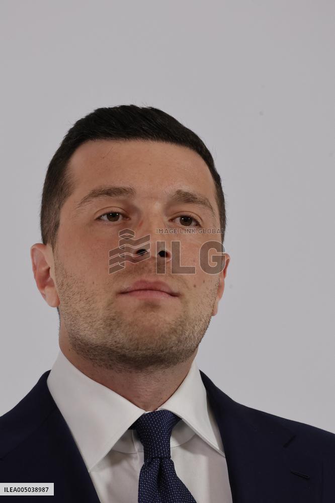 Rassemblement National New Year Wishes to the Press - Paris