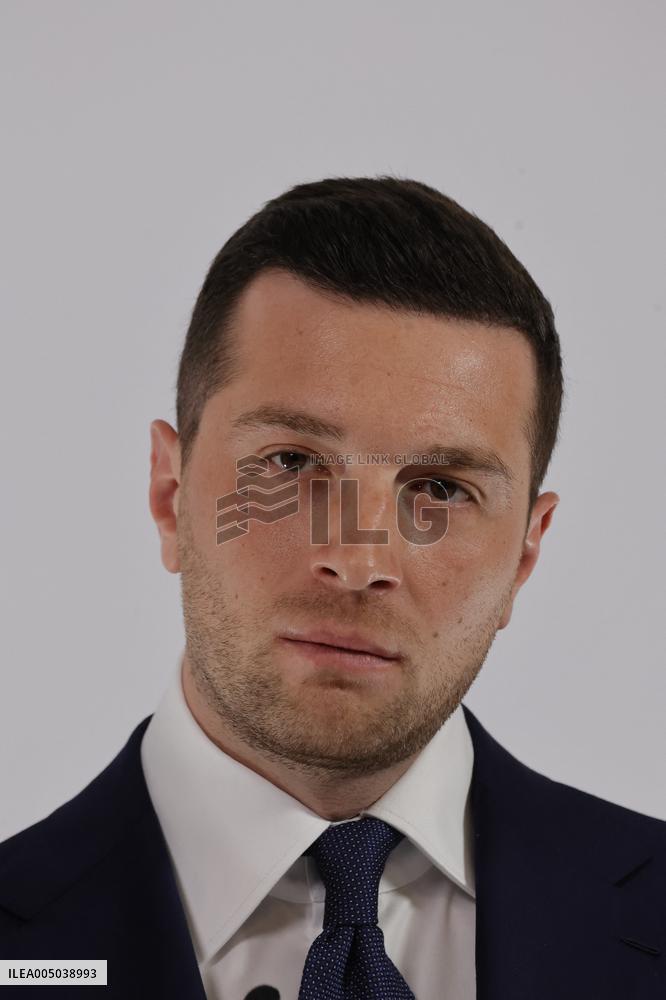 Rassemblement National New Year Wishes to the Press - Paris