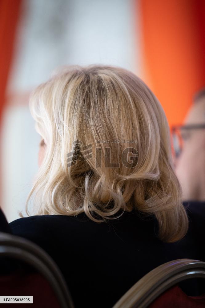 Rassemblement National New Year Wishes to the Press - Paris