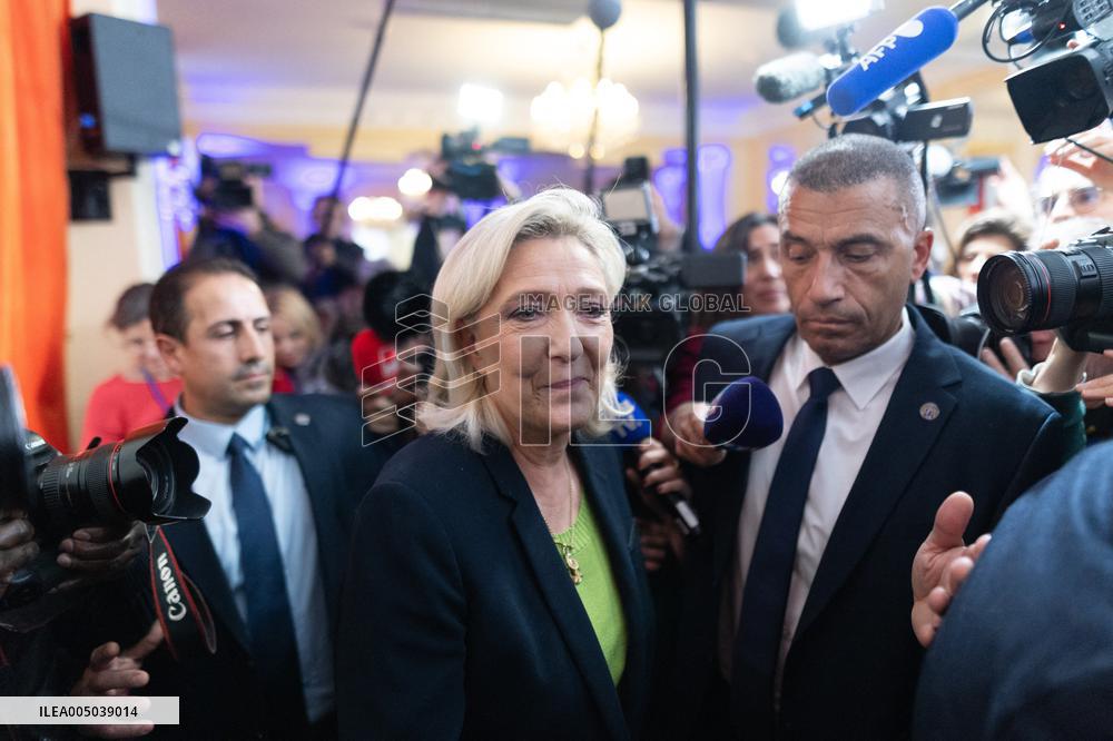 Rassemblement National New Year Wishes to the Press - Paris