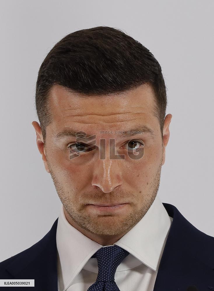 Rassemblement National New Year Wishes to the Press - Paris