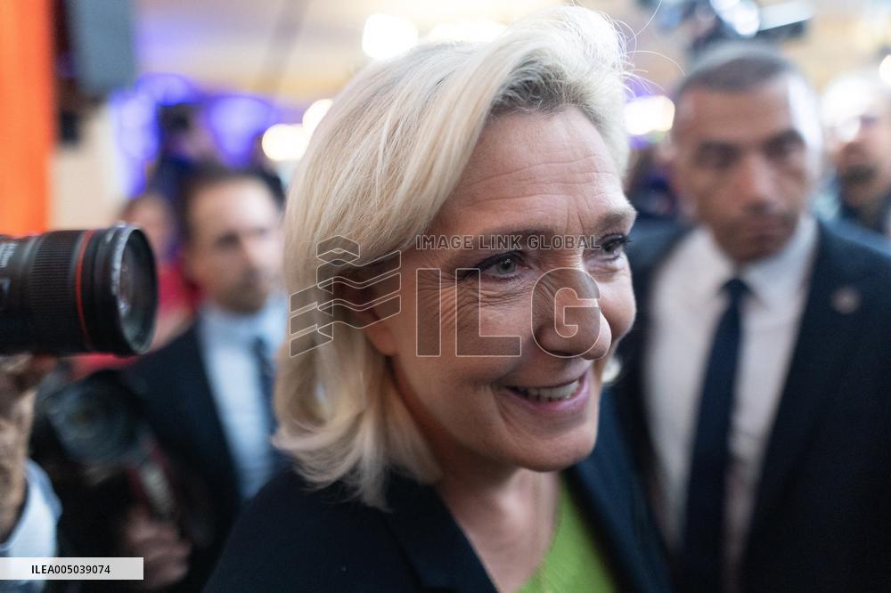 Rassemblement National New Year Wishes to the Press - Paris