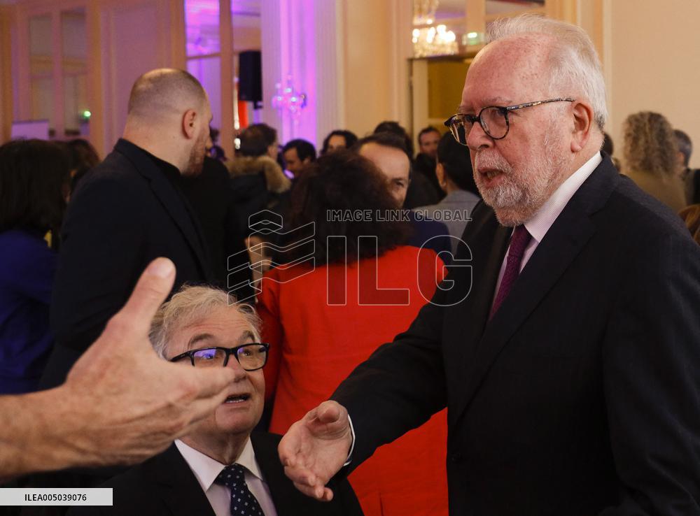 Rassemblement National New Year Wishes to the Press - Paris